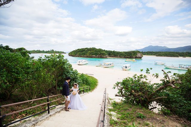 新婚旅行　沖縄フォトウェディング｜沖縄ウェディングオンライン
