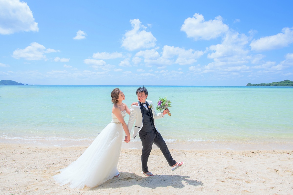 ドローン トラッシュザドレス２ロケ地プラン石垣島 沖縄ウェディングオンライン